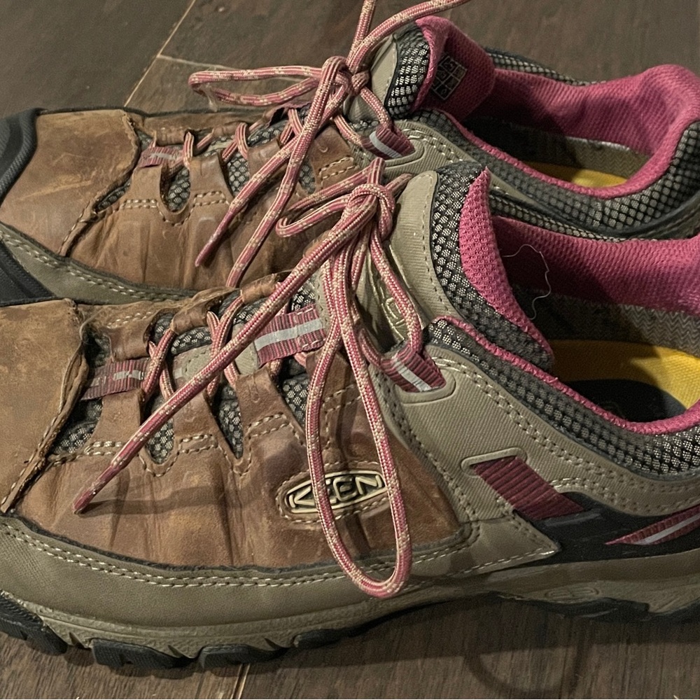 KEEN Women's Targhee III Waterproof Color Weiss Size 10w - Picture 4 of 7